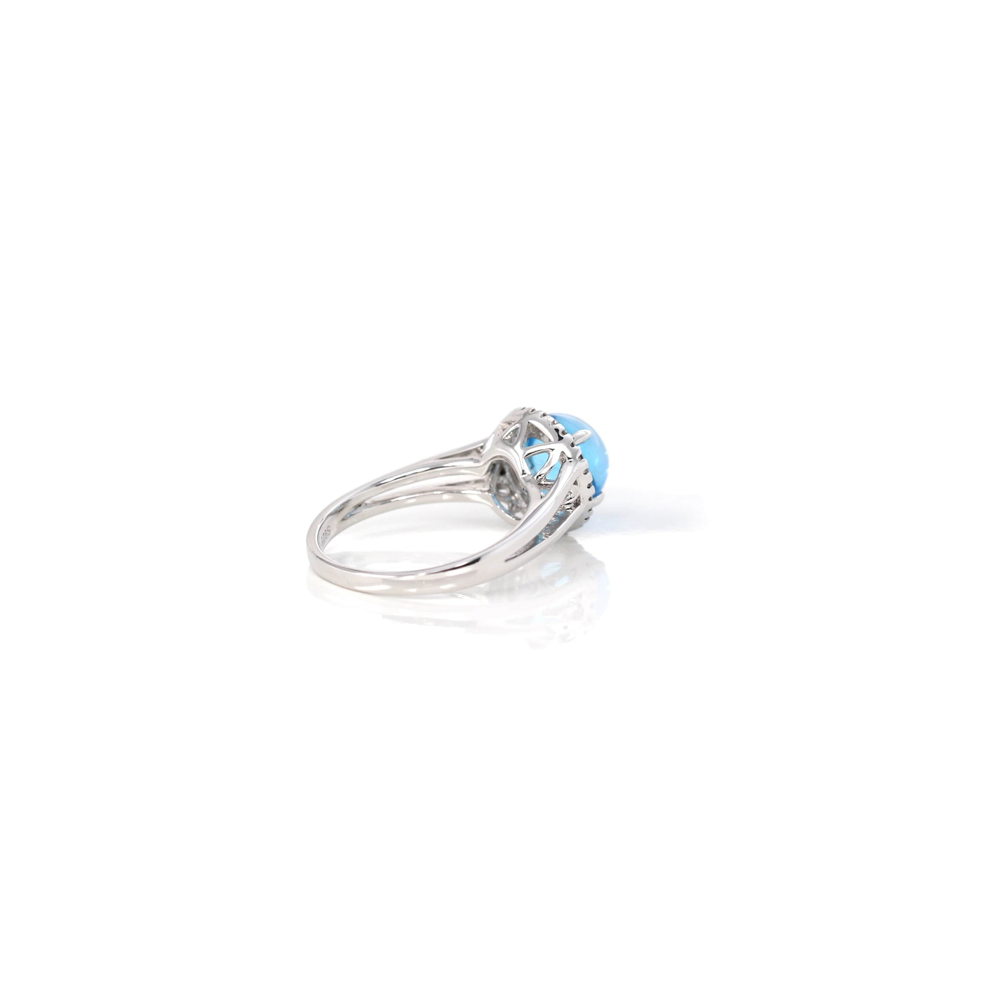 Baikalla Jewelry Sterling Silver Gemstone Ring Sterling Silver Sky Blue Topaz Ring