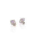 Baikalla Jewelry Silver Gemstones Earrings Baikalla™ Classic Sterling Silver Natural Amethyst Topaz Garnet Citrine Stud Earrings With CZ