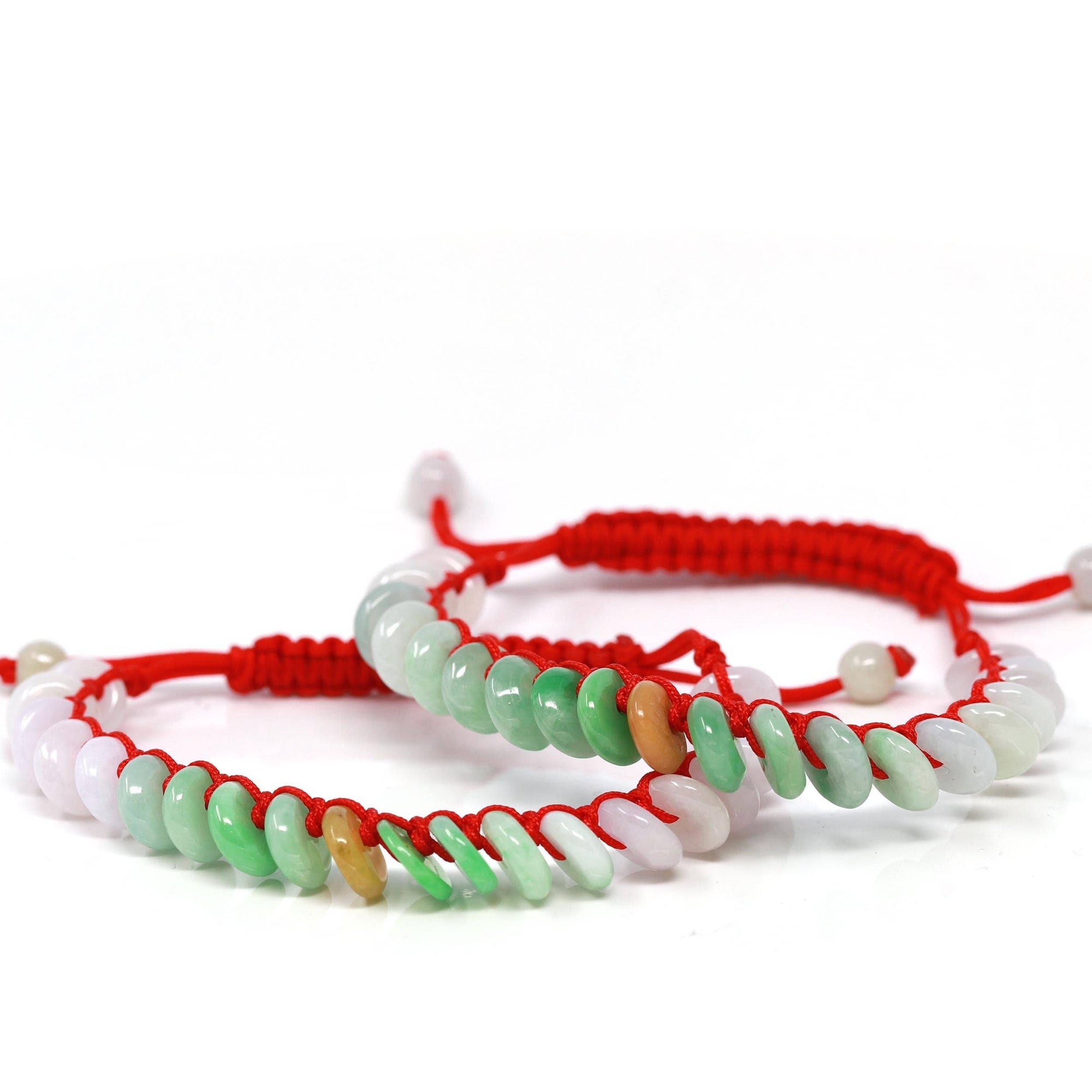 Baikalla Jewelry jade beads bracelet Baikalla™ &quot;Lucky Coin&quot; KouKou Genuine Jadeite Jade Bracelet, for kids, women, and men