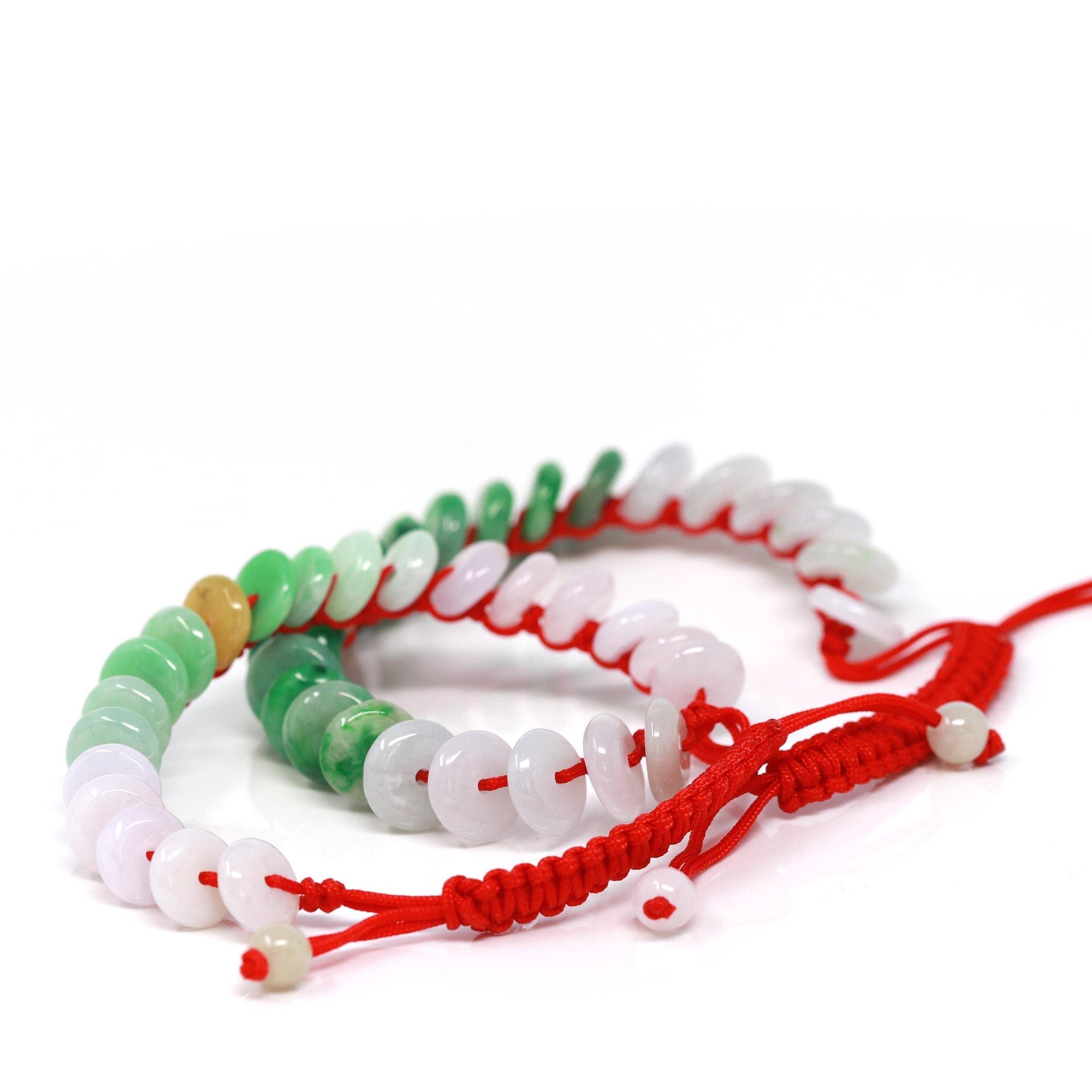 Baikalla Jewelry jade beads bracelet Baikalla™ &quot;Lucky Coin&quot; KouKou Genuine Jadeite Jade Bracelet, for kids, women, and men