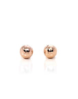 Baikalla Jewelry Gold Gemstone Earrings 18k Classic Rose Gold Pearl Earrings 2 in 1