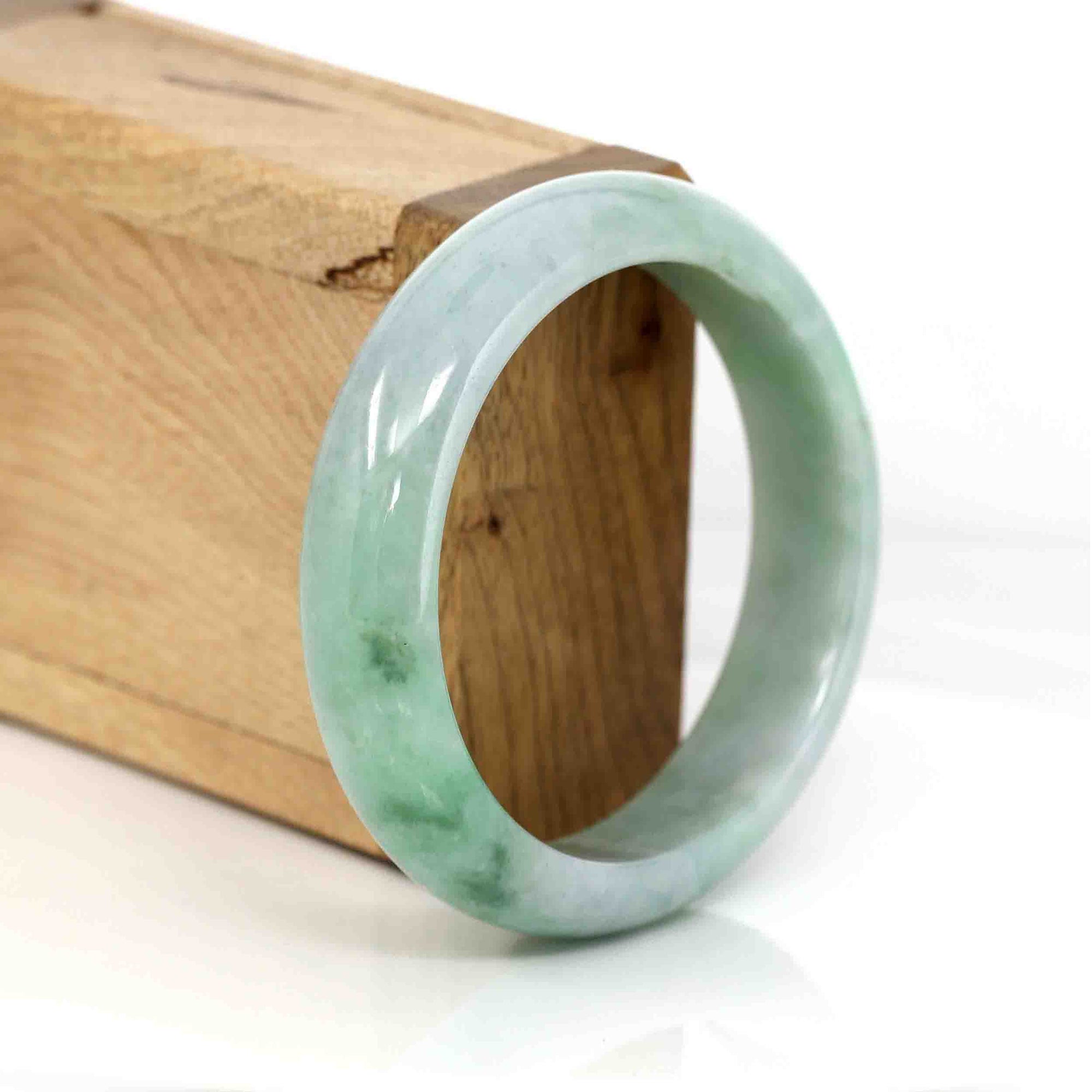 Baikalla Jewelry Jadeite Jade Bangle Bracelet Baikalla Classic Real Jade Jadeite Bangle Bracelet ( 56.85 mm )