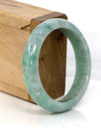 Baikalla Jewelry Jadeite Jade Bangle Bracelet Baikalla Classic Green Natural Jadeite Jade Bangle (56.54 mm) 