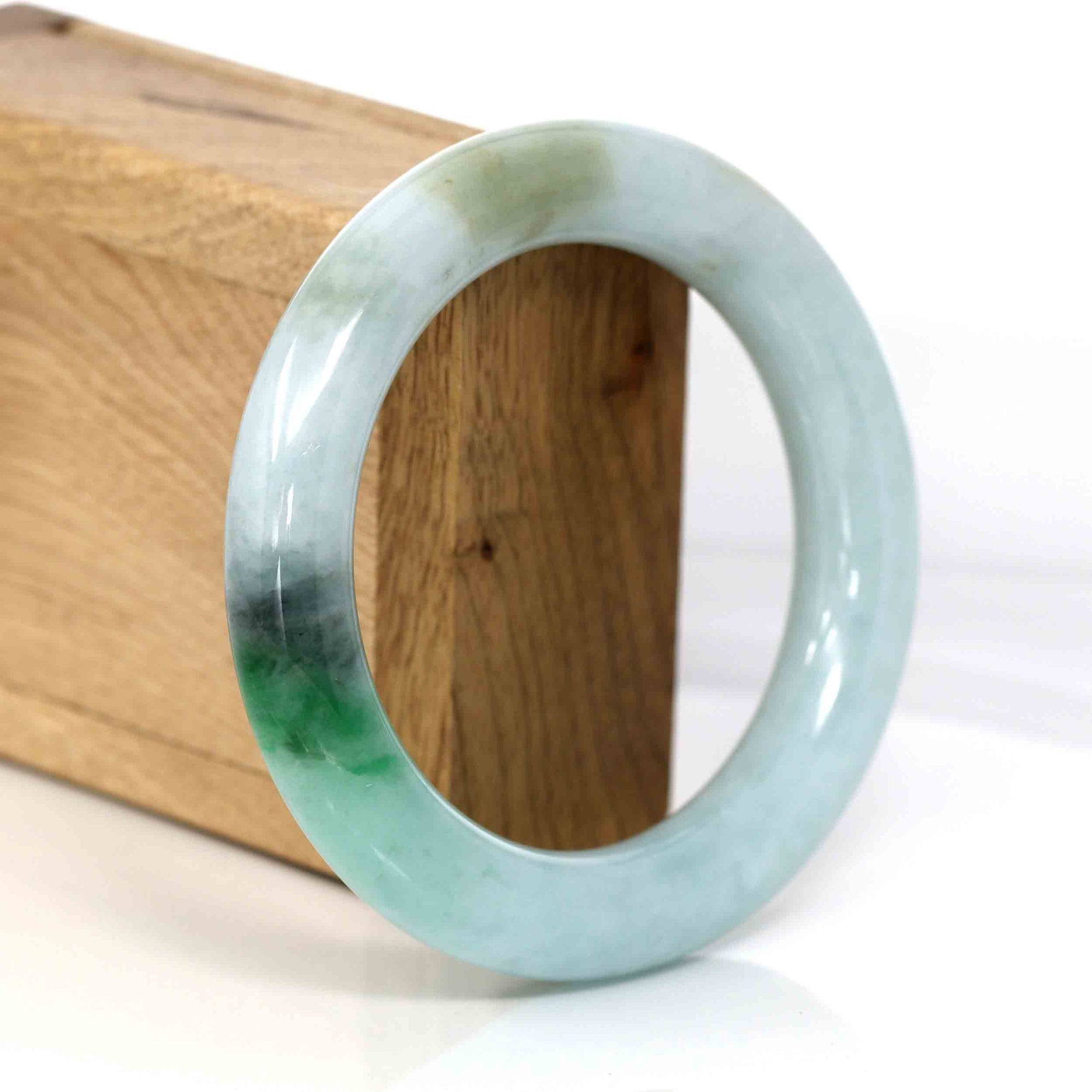 Baikalla Jewelry Jadeite Jade Bangle Bracelet Baikalla Classic Real Jade Jadeite Bangle Bracelet ( 56.79 mm )