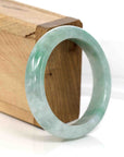 Baikalla Jewelry Jadeite Jade Bangle Bracelet Baikalla Classic Green Natural Jadeite Jade Bangle (54.41 mm )