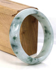 Baikalla Jewelry Jadeite Jade Bangle Bracelet Baikalla Classic Real Jade Jadeite Bangle Bracelet (60.31 mm)