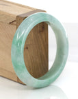 Baikalla Jewelry Jadeite Jade Bangle Bracelet Baikalla "Classic Bangle" Forest Green Genuine Jadeite Jade Bangle ( 59.45 mm ) 