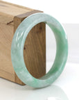 Baikalla Jewelry Jadeite Jade Bangle Bracelet Baikalla "Classic Bangle" Forest Green Genuine Jadeite Jade Bangle ( 59.45 mm ) 