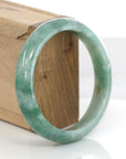 Baikalla Jewelry Jadeite Jade Bangle Bracelet Baikalla "Classic Bangle" Forest Green Genuine Jadeite Jade Bangle ( 59.45 mm ) 