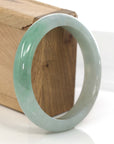 Baikalla Jewelry Jadeite Jade Bangle Bracelet Baikalla "Classic Bangle" Forest Green Genuine Jadeite Jade Bangle ( 59.45 mm ) 