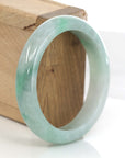 Baikalla Jewelry Jadeite Jade Bangle Bracelet Baikalla "Classic Bangle" Forest Green Genuine Jadeite Jade Bangle ( 59.45 mm ) 