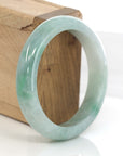 Baikalla Jewelry Jadeite Jade Bangle Bracelet Baikalla "Classic Bangle" Forest Green Genuine Jadeite Jade Bangle ( 59.45 mm ) 