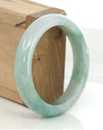 Baikalla Jewelry Jadeite Jade Bangle Bracelet Baikalla "Classic Bangle" Forest Green Genuine Jadeite Jade Bangle ( 59.45 mm ) 