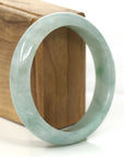 Baikalla Jewelry Jade Bangle Genuine Burmese Green Jadeite Jade Bangle Bracelet (60.51 mm) 