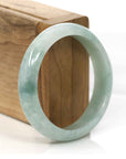 Baikalla Jewelry Jade Bangle Green Genuine Burmese Jadeite Jade Bangle Bracelet (55.89 mm) 