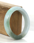 Baikalla Jewelry Jadeite Jade Bangle Bracelet Genuine Burmese Lavender Jadeite Jade Bangle Bracelet ( 62.56 mm ) 