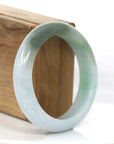 Baikalla Jewelry Jadeite Jade Bangle Bracelet Genuine Burmese Lavender Jadeite Jade Bangle Bracelet ( 62.56 mm ) 