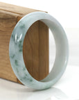 Baikalla Jewelry Jadeite Jade Bangle Bracelet Baikalla "Classic Bangle"  Ice Blue-Green Jadeite Jade Bangle ( 54.66 mm )