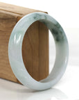 Baikalla Jewelry Jadeite Jade Bangle Bracelet Baikalla "Classic Bangle"  Ice Blue-Green Jadeite Jade Bangle ( 54.66 mm )