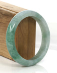 Baikalla Jewelry Jadeite Jade Bangle Bracelet Baikalla Classic Green Natural Burmese Jadeite Jade Bangle (56.74 mm) 