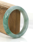 Baikalla Jewelry Jadeite Jade Bangle Bracelet Baikalla Classic Green Natural Burmese Jadeite Jade Bangle (56.74 mm) 