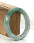 Baikalla Jewelry Jadeite Jade Bangle Bracelet Baikalla Classic Green Natural Burmese Jadeite Jade Bangle (56.74 mm) 