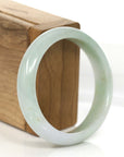 Baikalla Jewelry Jadeite Jade Bangle Bracelet Baikalla Classic Green Natural Burmese Jadeite Jade Bangle (56.90 mm) 