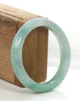 Baikalla Jewelry Jadeite Jade Bangle Bracelet Baikalla Classic Green Natural Burmese Jadeite Jade Bangle (56.74 mm) 