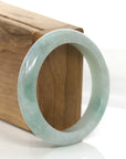 Baikalla Jewelry Jadeite Jade Bangle Bracelet Baikalla Classic Green Natural Burmese Jadeite Jade Bangle (56.74 mm) 