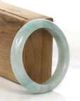 Baikalla Jewelry Jadeite Jade Bangle Bracelet Baikalla Classic Green Natural Burmese Jadeite Jade Bangle (56.74 mm) 