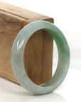 Baikalla Jewelry Jadeite Jade Bangle Bracelet Baikalla Classic Forest Green Natural Burmese Jadeite Jade Bangle (58.72 mm) 