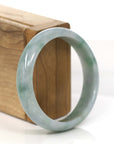 Baikalla Jewelry Jadeite Jade Bangle Bracelet Baikalla Classic Blue- Green Jadeite Jade Bangle Bracelet (58.88 mm) 