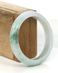 Baikalla Jewelry Jadeite Jade Bangle Bracelet Baikalla Classic Blue- Green Jadeite Jade Bangle Bracelet (58.88 mm) 