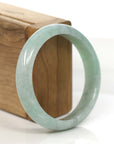 Baikalla Jewelry Jadeite Jade Bangle Bracelet Baikalla Classic Blue- Green Jadeite Jade Bangle Bracelet (58.88 mm) 