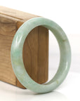 Baikalla Jewelry Jadeite Jade Bangle Bracelet Copy of Baikalla "Classic Bangle" Yellow Green Natural Burmese Jadeite Jade Bangle ( 57.8 mm )