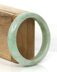 Baikalla Jewelry Jadeite Jade Bangle Bracelet Copy of Baikalla "Classic Bangle" Yellow Green Natural Burmese Jadeite Jade Bangle ( 57.8 mm )