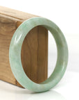 Baikalla Jewelry Jadeite Jade Bangle Bracelet Copy of Baikalla "Classic Bangle" Yellow Green Natural Burmese Jadeite Jade Bangle ( 57.8 mm )