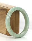 Baikalla Jewelry Jadeite Jade Bangle Bracelet Copy of Baikalla "Classic Bangle" Yellow Green Natural Burmese Jadeite Jade Bangle ( 57.8 mm )