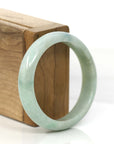 Baikalla Jewelry Jadeite Jade Bangle Bracelet Copy of Copy of Baikalla "Classic Bangle" Yellow Green Natural Burmese Jadeite Jade Bangle ( 57.8 mm )