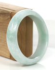 Baikalla Jewelry Jadeite Jade Bangle Bracelet Baikalla Natural Lavender- Green Jadeite Jade Bangle Bracelet (56.24 mm) 