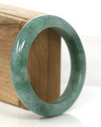 Baikalla Jewelry Jadeite Jade Bangle Bracelet Baikalla Forest Green Classic Real Jadeite Jade Bangle Bracelet (58.92mm) 