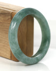 Baikalla Jewelry Jadeite Jade Bangle Bracelet Baikalla Forest Green Classic Real Jadeite Jade Bangle Bracelet (58.92mm) 