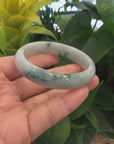 Baikalla Classic Real Jade Jadeite Bangle Bracelet ( 58.6 mm )