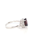 Baikalla Jewelry Gemstone Ring Baikalla™ Sterling Silver Red Garnet Ring