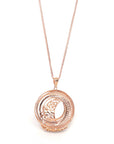 Baikalla Jewelry gemstone jewelry Pendant Only 18K Rose Gold "As You Wish" Necklace with Zircon