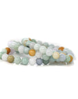 Baikalla Jewelry jade beads bracelet Genuine Jadeite Jade Round Multiple Colors Beads Bracelet ( 8 mm )