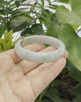 Baikalla "Classic Bangle" Green Natural Burmese Jadeite Jade Bangle ( 57.27mm ) 