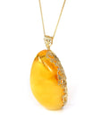 Baikalla Jewelry Gemstone Ring Baikalla™ Sterling Silver Exquisite Poland Amber Pendant