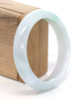 Baikalla Jewelry Jadeite Jade Bangle Bracelet Genuine Burmese Jadeite Jade Bangle Bracelet (58.45 mm) 