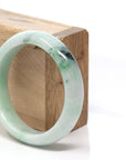 Baikalla Jewelry Jadeite Jade Bangle Bracelet Baikalla™ "Classic Bangle" Genuine Burmese Green Jadeite Jade Bangle Bracelet (58.41 mm) 